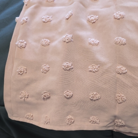 SHEIN Pink Ruffle Blouse - Picture 8 of 8